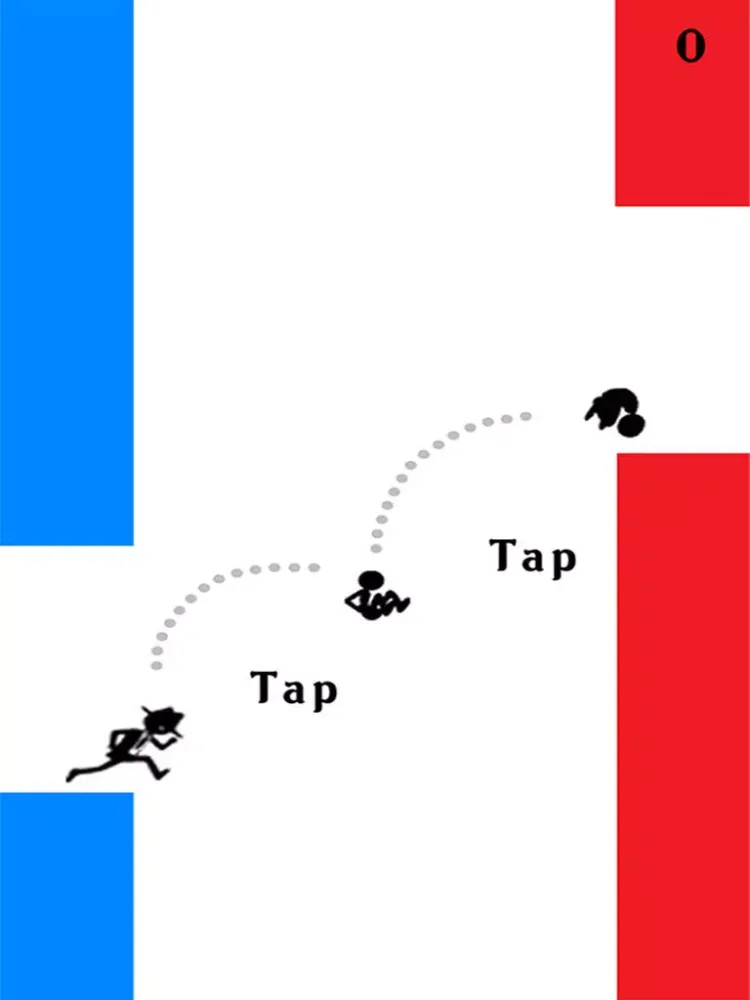 تصاویر Amazing Stickman Thief Jump iPad 