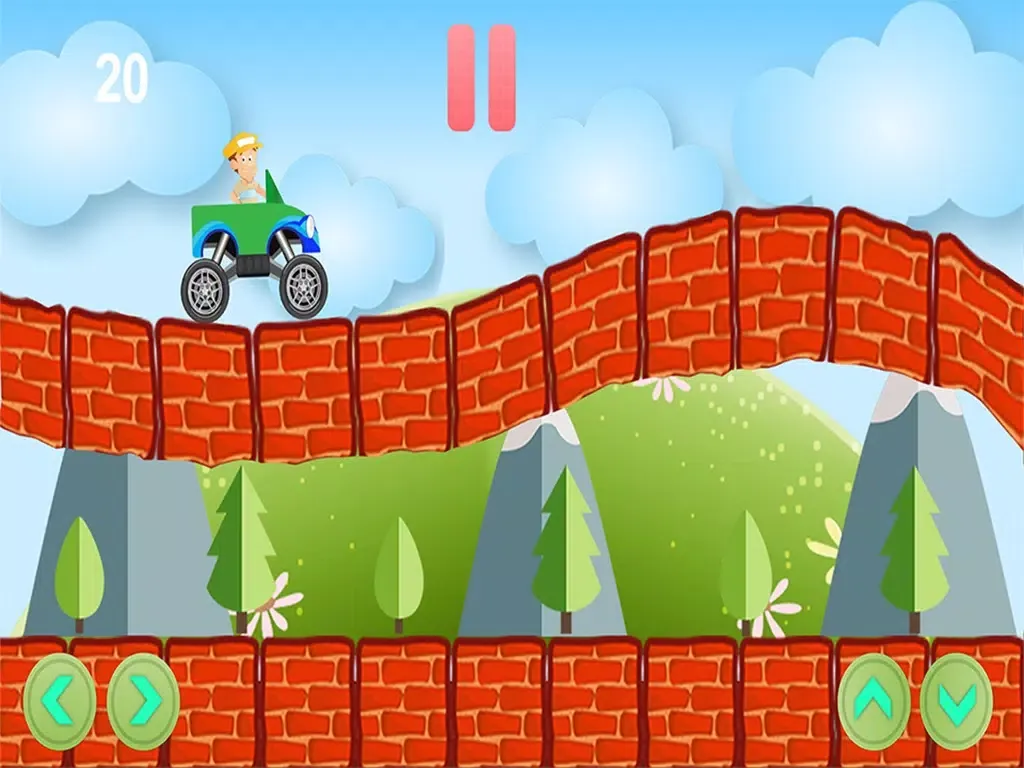 Monster Top Truck Stunts Free iPad  स्क्रीनशॉट