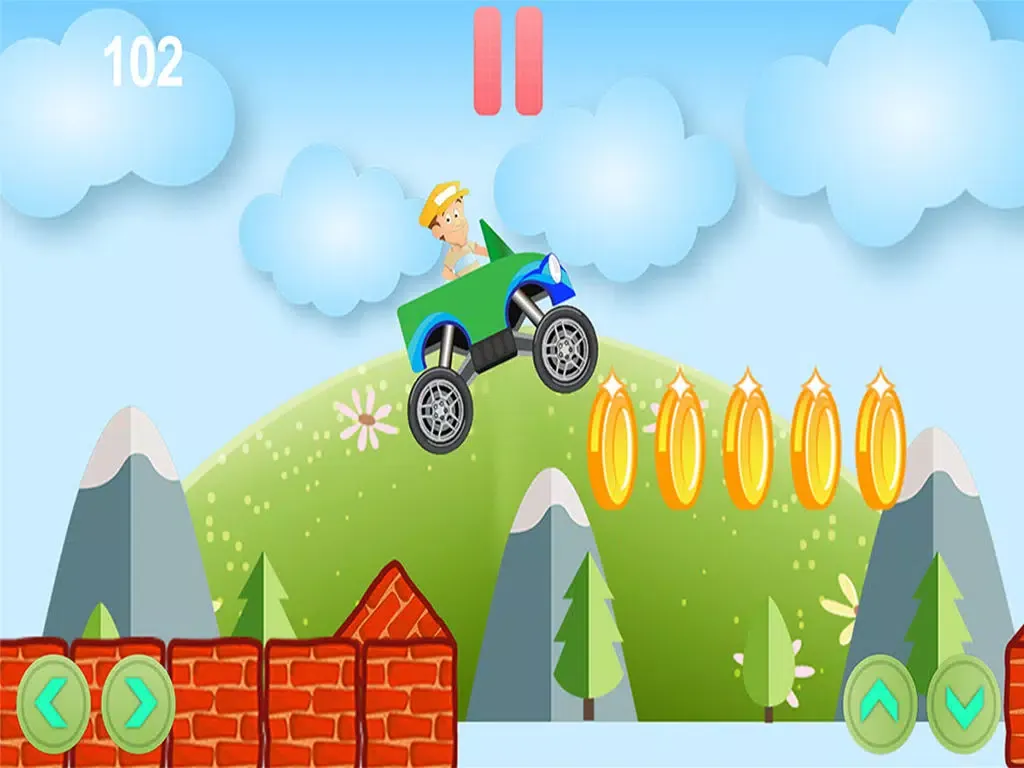 Monster Top Truck Stunts Free iPad  स्क्रीनशॉट
