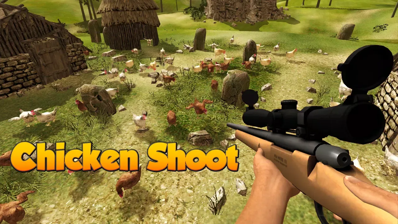 Capturas de tela do Chicken Gun Attack Shooter