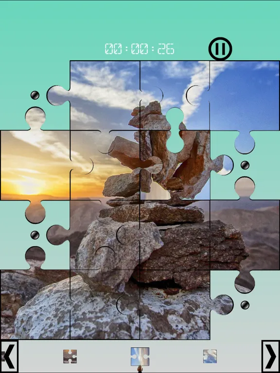 Tangkapan skrin Images 15 Puzzles iPad 