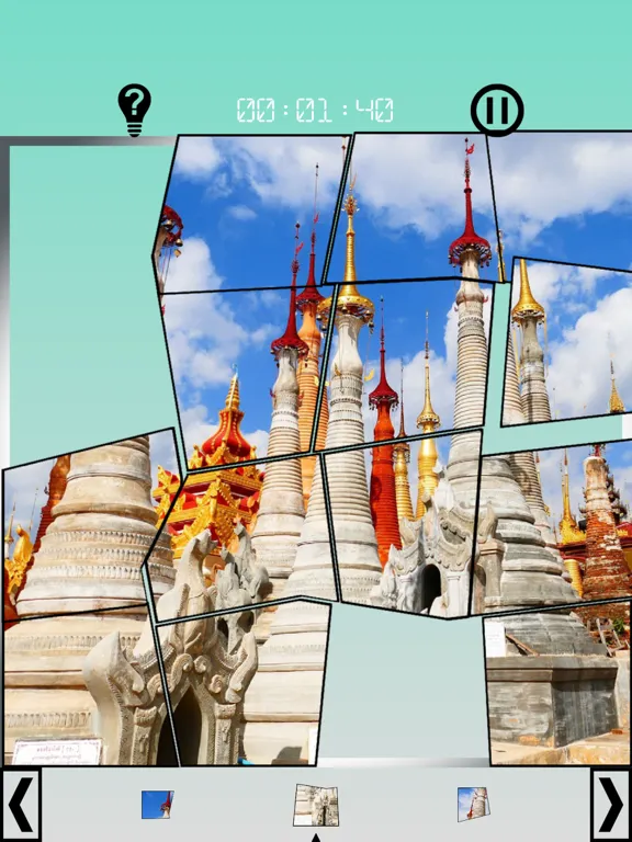 Tangkapan skrin Images 15 Puzzles iPad 