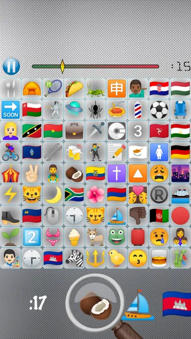 Spot the Emoji Screenshots