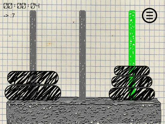 Tower-of-Hanoi iPad  스크린샷