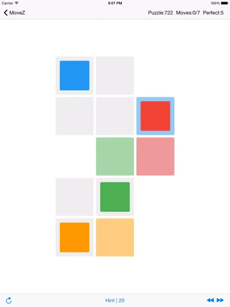 Ảnh chụp màn hình của MoveZ: Puzzle Game iPad 
