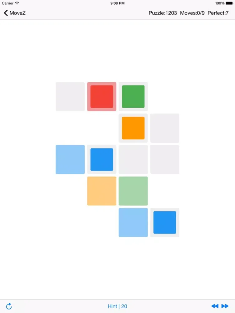 Ảnh chụp màn hình của MoveZ: Puzzle Game iPad 