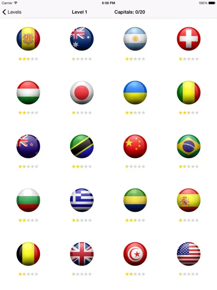 تصاویر Logo Quiz - World Capitals iPad 