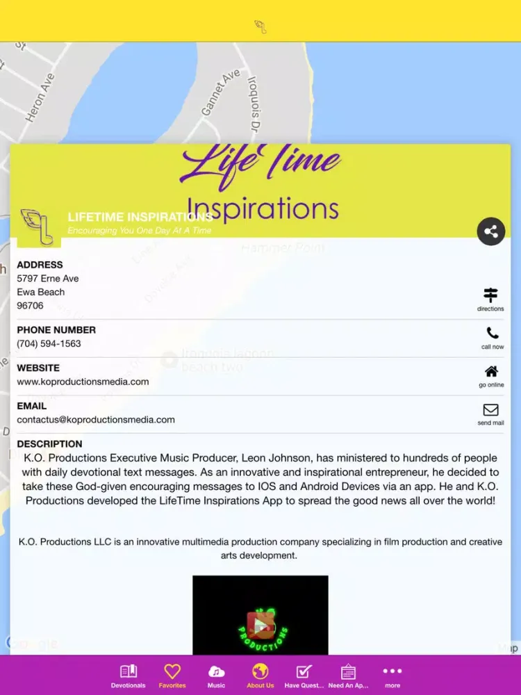 LifeTime Inspirations iPad  Screenshots