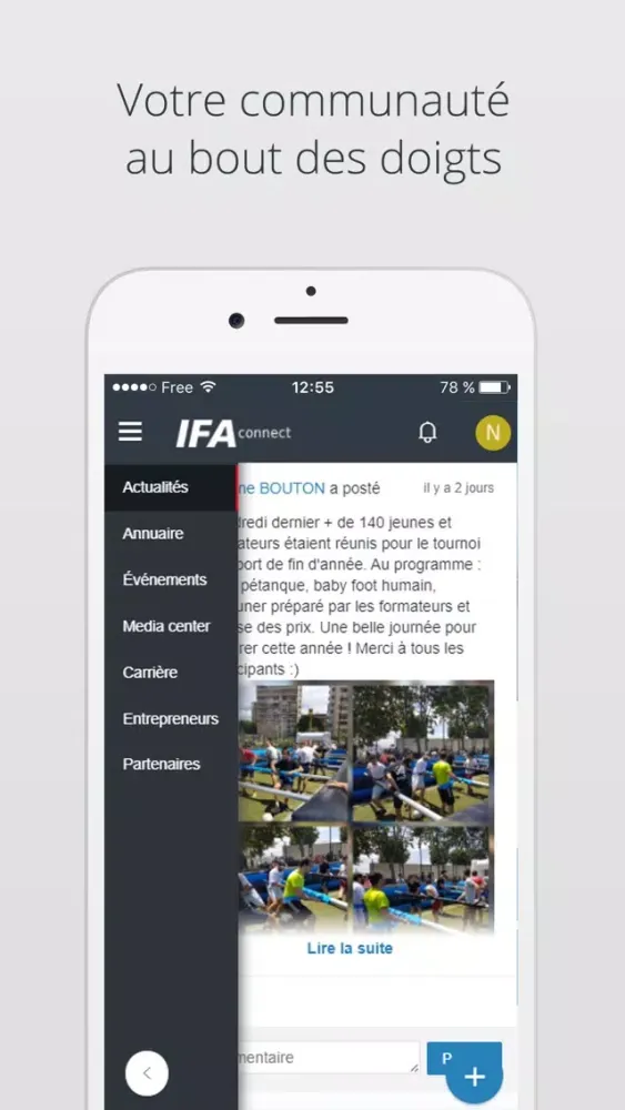 Скриншоты IFA connect