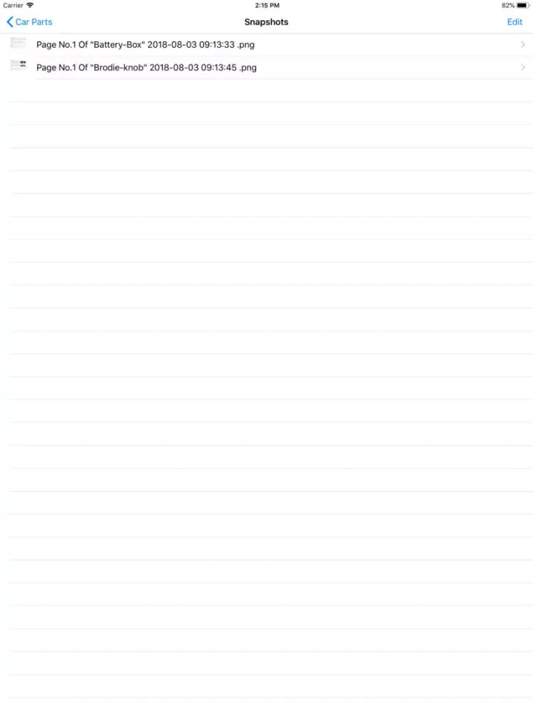 Car Parts iPad 应用截图