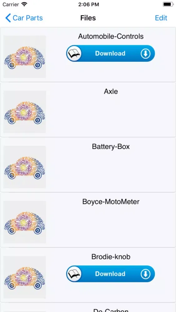 Car Parts应用截图