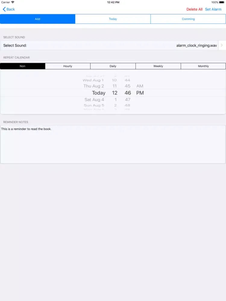 Car Security iPad 应用截图