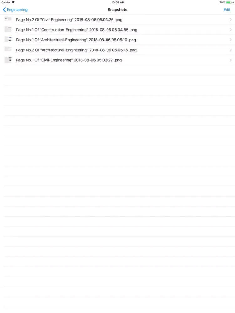 Скриншоты Engineering iPad 