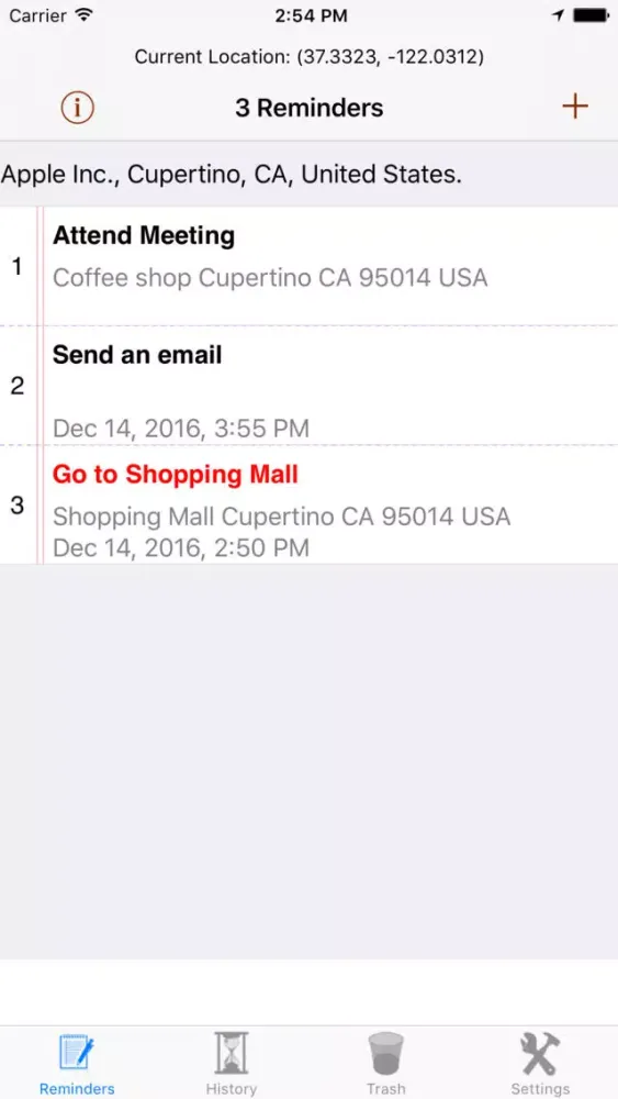 Smart Reminders 3D Screenshots