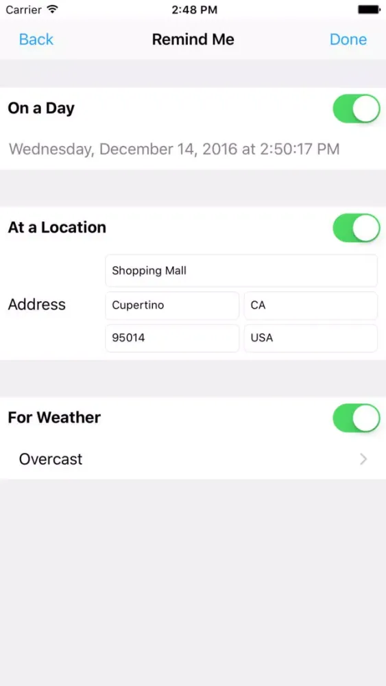 Smart Reminders 3D Screenshots