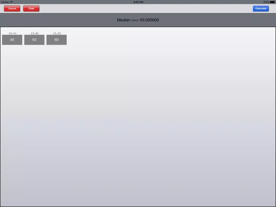Zrzuty ekranu Statistical Calculator HD iPad 