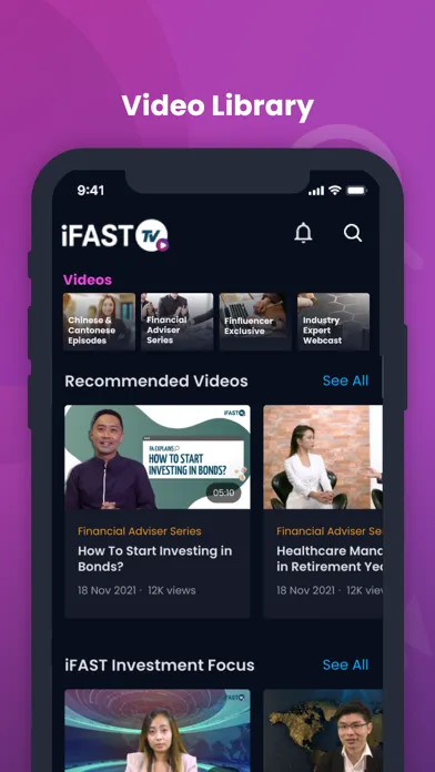 iFAST TV Screenshots
