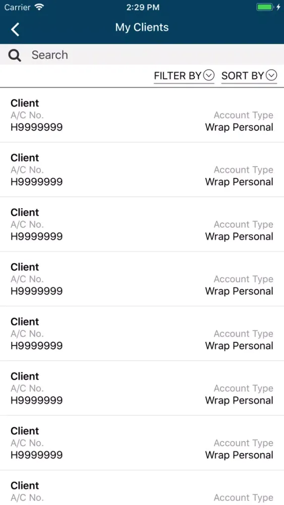 iFAST HK - Adviser Mobile Screenshots