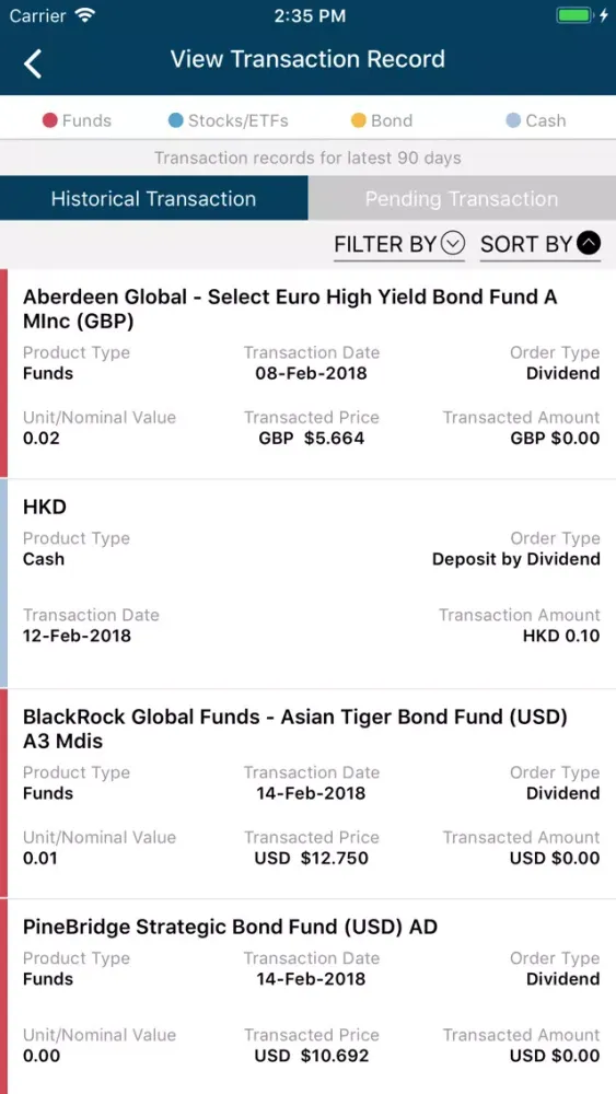 iFAST HK - Adviser Mobile Screenshots