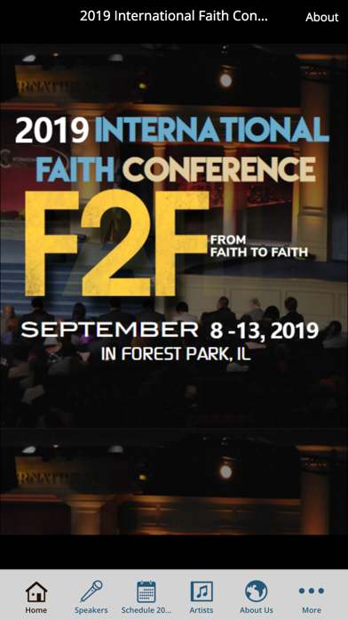 Tangkapan layar International Faith Conference