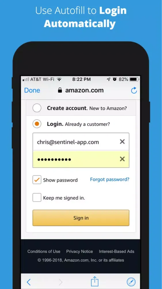 Sentinel - Password Manager スクリーンショット