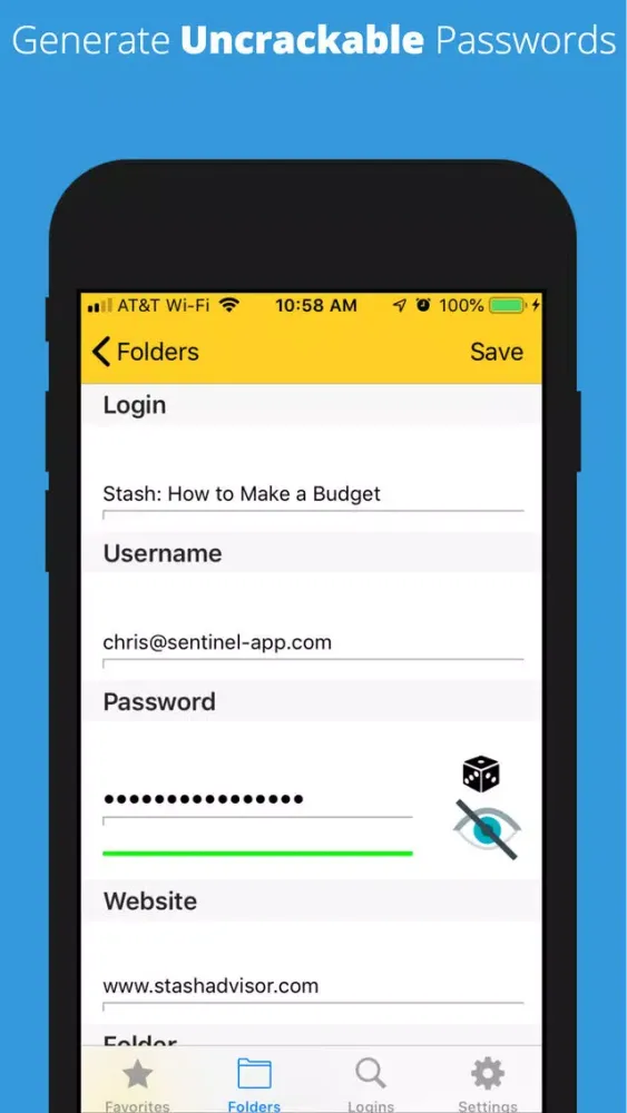 Sentinel - Password Manager スクリーンショット