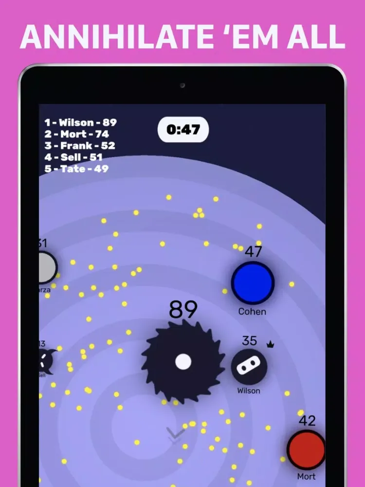 Annihilat.io iPad 應用截圖