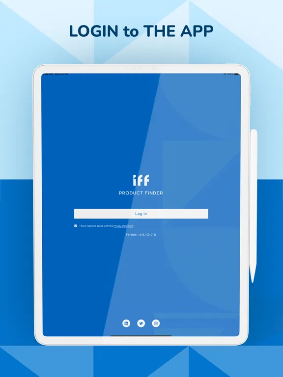 IFF PRODUCT FINDER iPad  স্ক্রিনশট