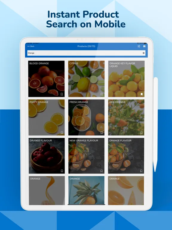 IFF PRODUCT FINDER iPad  স্ক্রিনশট