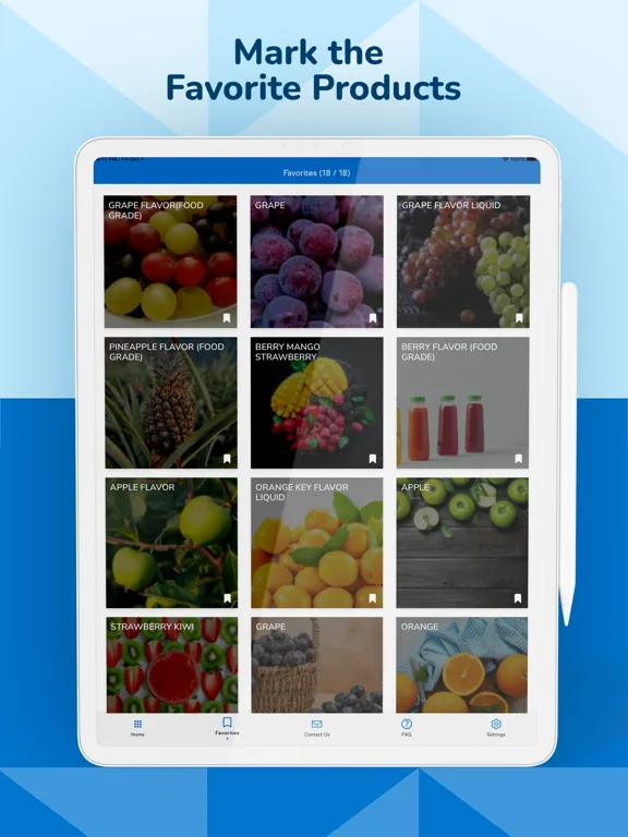 IFF PRODUCT FINDER iPad  স্ক্রিনশট