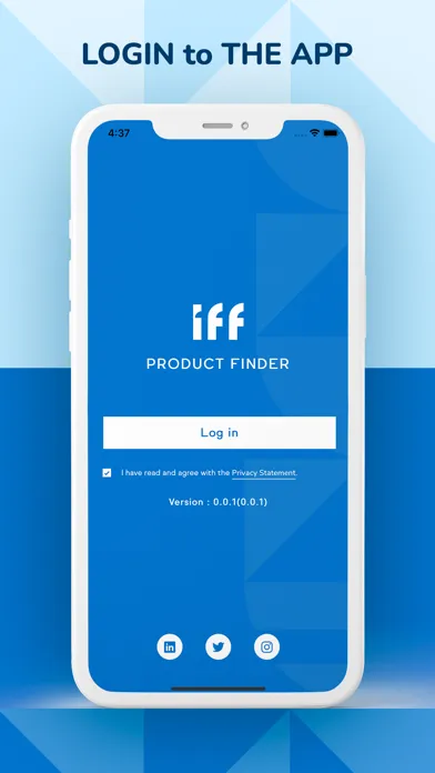 IFF PRODUCT FINDER স্ক্রিনশট