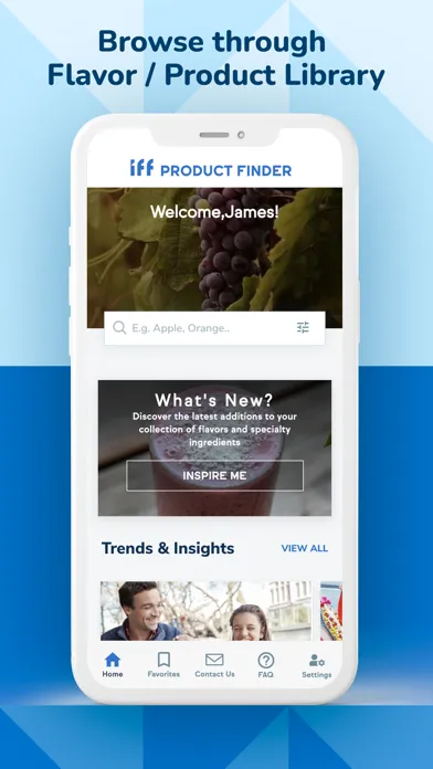 IFF PRODUCT FINDER স্ক্রিনশট