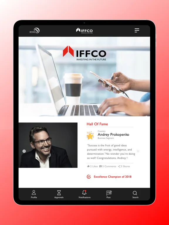 IFFCO Echo iPad  سکرین شاٹس