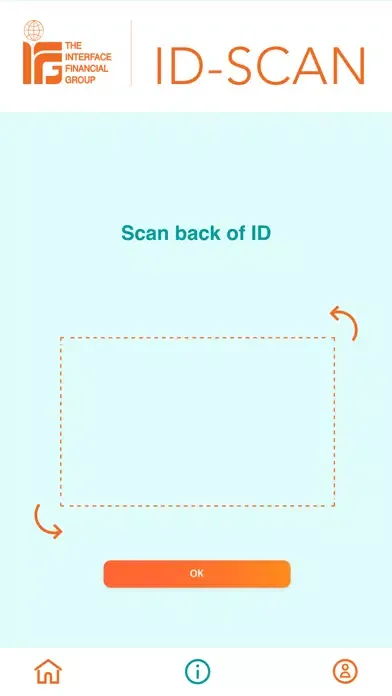 Capturas de tela do IFG ID Scan