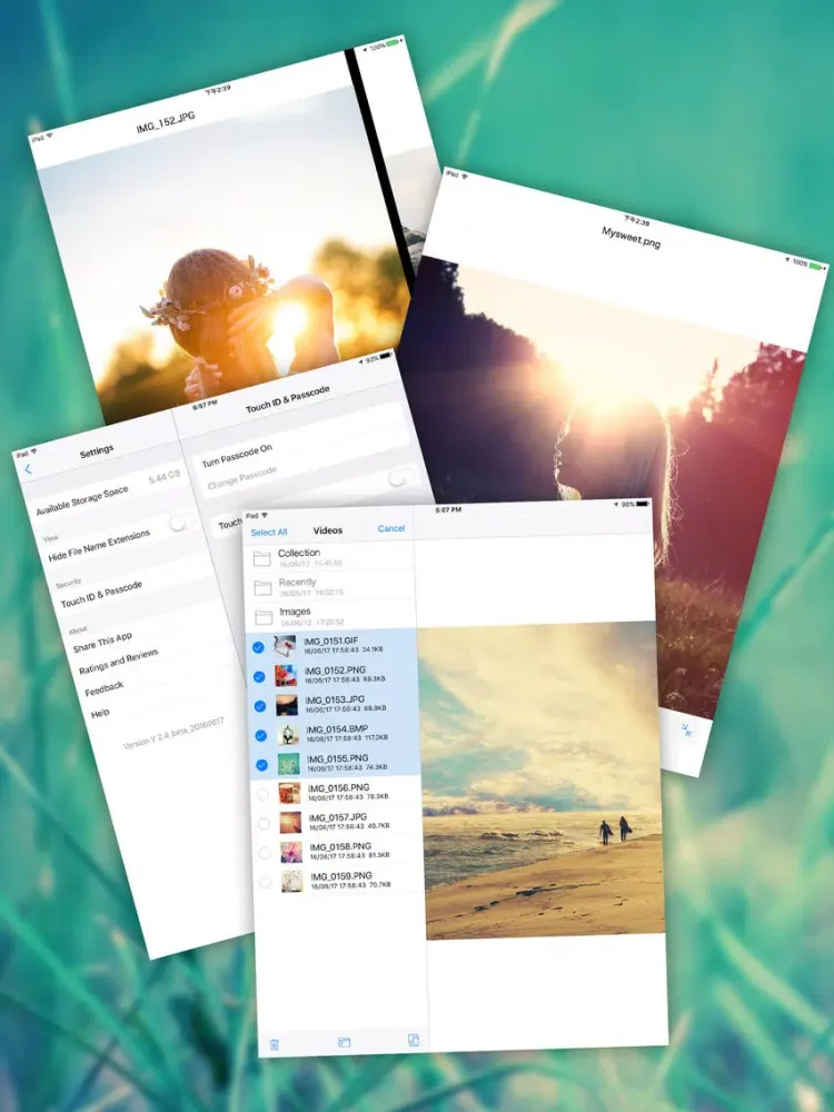 Tangkapan skrin File Express HD : Versatile File Manager & Video Player + Fast PDF reader iPad 