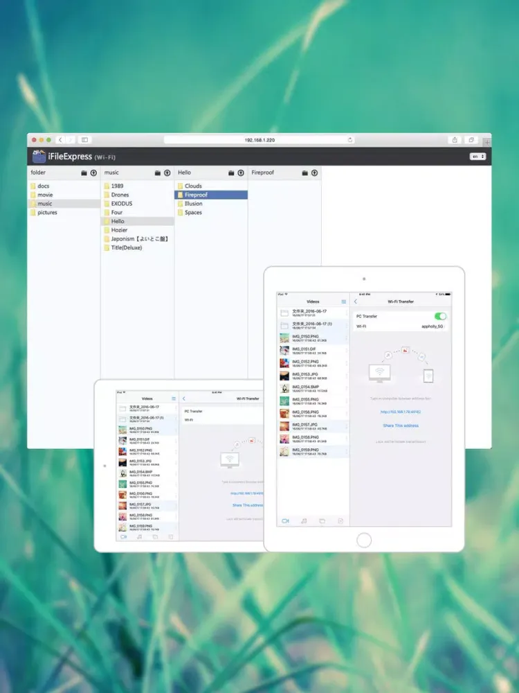 Tangkapan skrin File Express HD : Versatile File Manager & Video Player + Fast PDF reader iPad 
