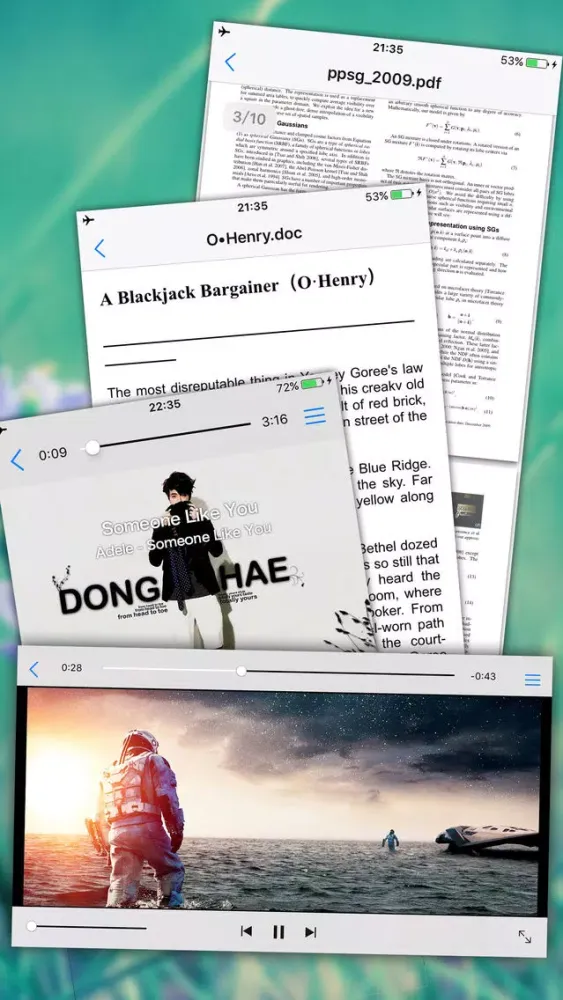 Tangkapan skrin File Express HD : Versatile File Manager & Video Player + Fast PDF reader