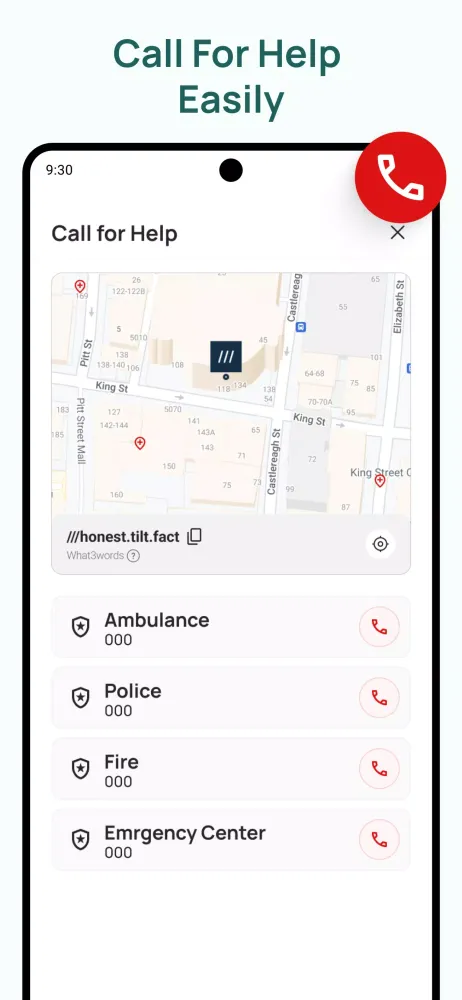 Tangkapan layar iFirstAid