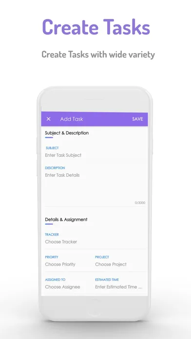 Tangkapan layar Redmine Client