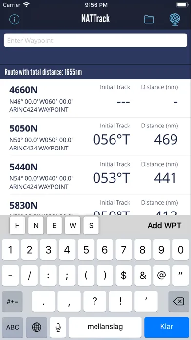NATTrack Screenshots