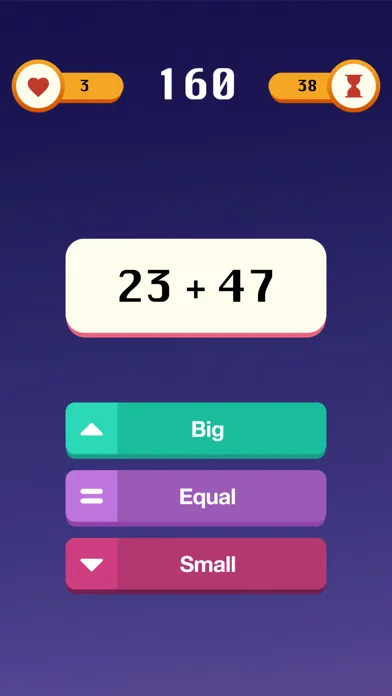 ภาพหน้าจอของ Quick Math - Mental training