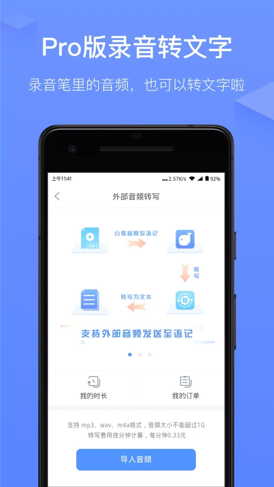 讯飞语记 স্ক্রিনশট