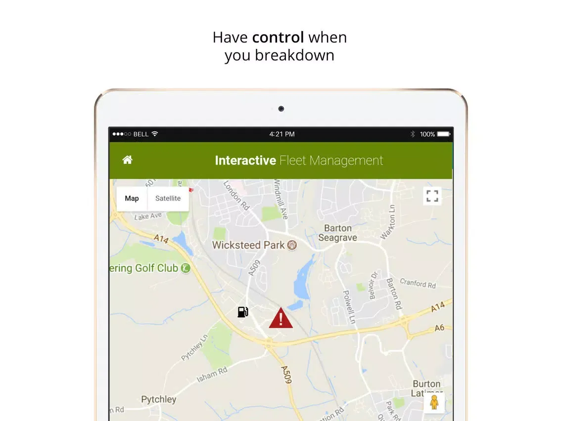 Capturas de tela do IFM - Driver Services iPad 