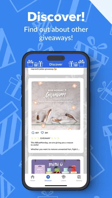 Capturas de tela do Easy Giveaway Comment Picker