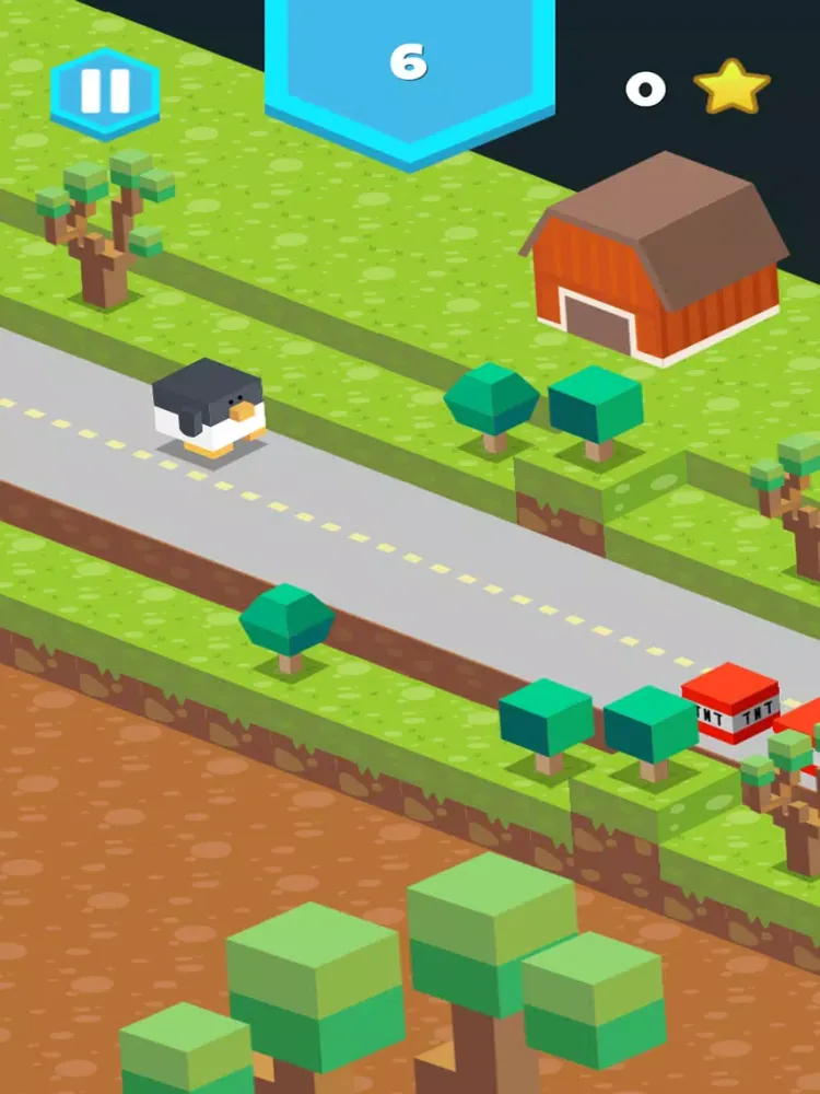 Capturas de tela do Blocky Road Runner iPad 