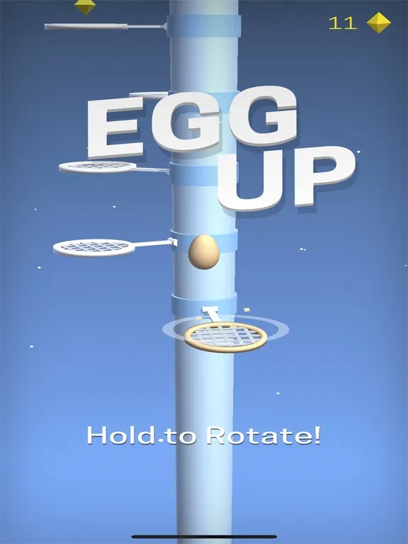 ภาพหน้าจอของ Egg Up and Jump iPad 