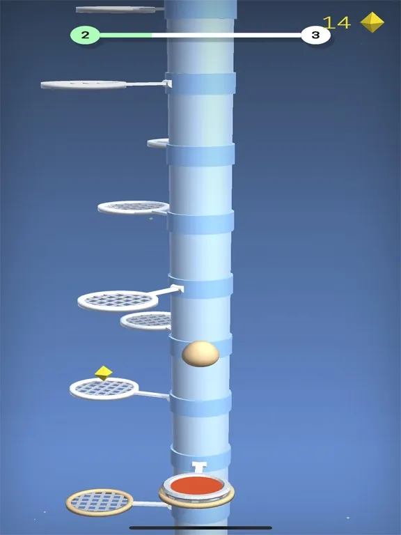 ภาพหน้าจอของ Egg Up and Jump iPad 
