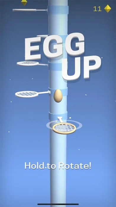ภาพหน้าจอของ Egg Up and Jump