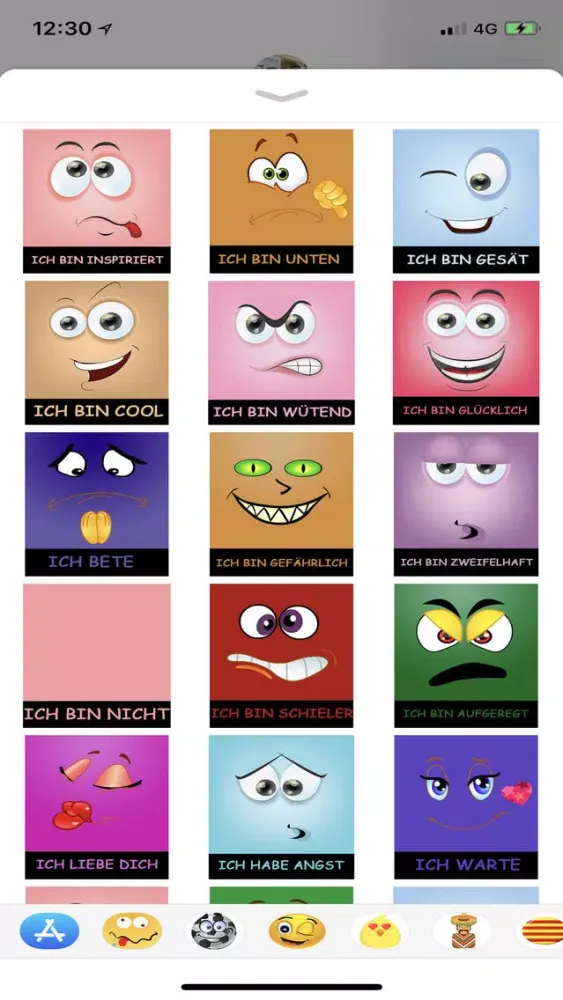 تصاویر Ich bin Stickers