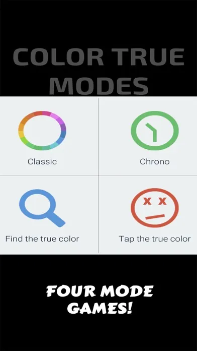 Capturas de tela do Color True Modes